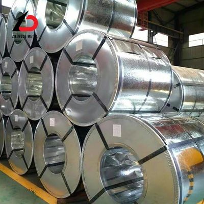 Z30 Z275 Vòng cuộn tấm thép galvanized Big Zero No Gi Sangle Vòng cuộn mái nhà kim loại