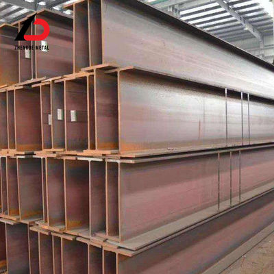 Bazck Carbon Steel H Beam 100mm H Beam Tiêu chuẩn ASTM cho các tòa nhà thương mại