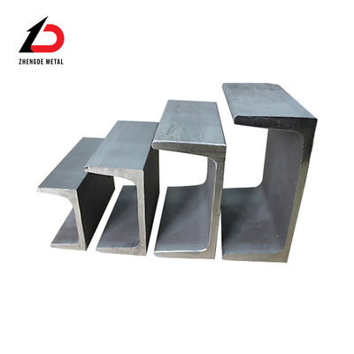 Mild Profiles Gi Galvanized En S235jr S275jr S355jr A36 Ss400 Purlin cấu trúc C U Low Carbon Steel Channel