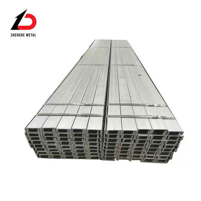 GB JIS AISI Thép carbon U Channel Kháng mòn Thép nhẹ U Channel