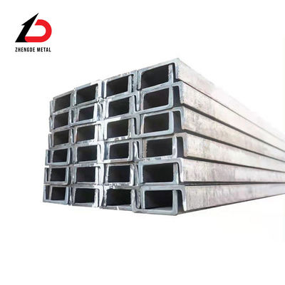 GB JIS AISI Thép carbon U Channel Kháng mòn Thép nhẹ U Channel