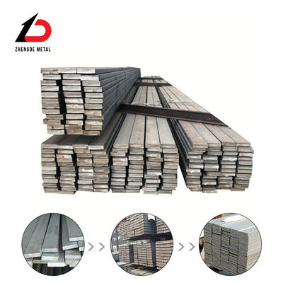 Giá bán nóng 12X6mm Kim loại xây dựng HSS Vàng laminated nóng Thép nhẹ Flat Bar Giá 6m Ống thép Flat Spring Bar