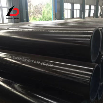 API 5L X42 X52 X56 X6 Sch ASTM A106 A36 A53 DN350 DN400 Vòng xoắn ốc hàn Đen thép cacbon nhẹ đường ống dẫn dầu CS ERW