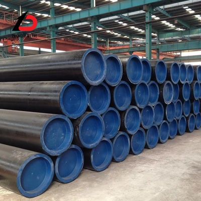 API 5L X42 X52 X56 X6 Sch ASTM A106 A36 A53 DN350 DN400 Vòng xoắn ốc hàn Đen thép cacbon nhẹ đường ống dẫn dầu CS ERW