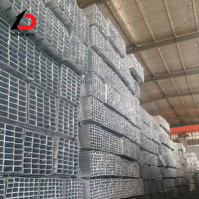 Chất lượng cao Ss330 Ss400 S235jr Q195 Q235 Q345 Độ dày 0,6-25mm Đơn vị hóa kích thước và bề mặt hình vuông / hình chữ nhật ống thép kẽm với giá nhà sản xuất