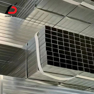 ASTM A500 ống thép kẽm Shs Rhs ống thép kẽm hình vuông