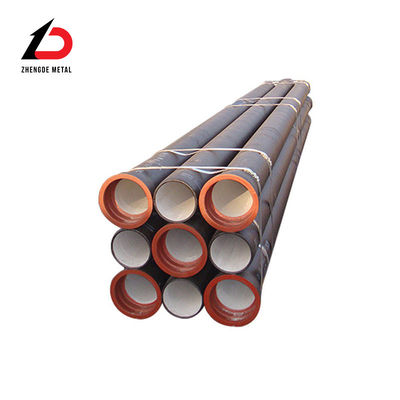 Kích thước tùy chỉnh ISO2531 Xăng lót ductile Cast Iron Pipes K9 cho nước uống