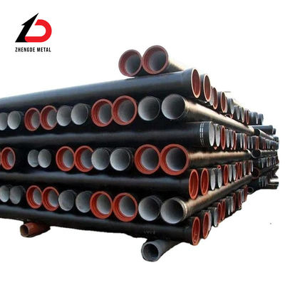 Kích thước tùy chỉnh ISO2531 Xăng lót ductile Cast Iron Pipes K9 cho nước uống