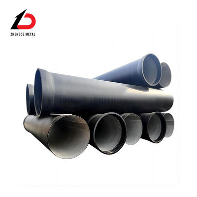 Kích thước tùy chỉnh ISO2531 Xăng lót ductile Cast Iron Pipes K9 cho nước uống