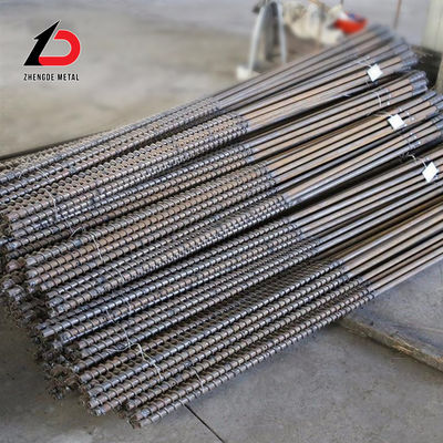 Độ bền kéo cao 20mnsi Ngành công nghiệp khai thác mỏ tự khoan đá rỗng ghép Bolt lạnh / nóng cán dây neo kéo lạnh cho ngành công nghiệp hóa chất