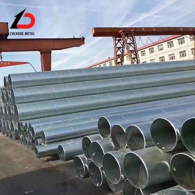 Xây dựng nhà kính 6m 12m Độ dày tùy chỉnh đường kính Z30-275g Dx51d Dx52D ống thép kẽm