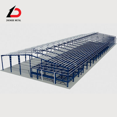 Xưởng kho khung kim loại thương mại DIN chuẩn ODM chế tạo sẵn