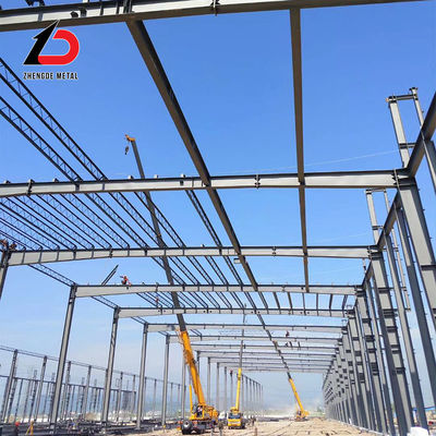 Xưởng kho khung kim loại thương mại DIN chuẩn ODM chế tạo sẵn