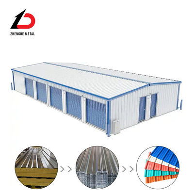 Cấu trúc khung thép tùy chỉnh Preengineered Prefabricated Steel Structure