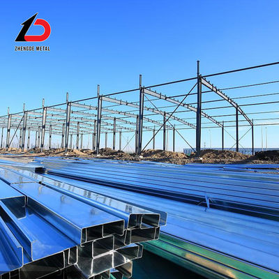 Cấu trúc khung thép tùy chỉnh Preengineered Prefabricated Steel Structure