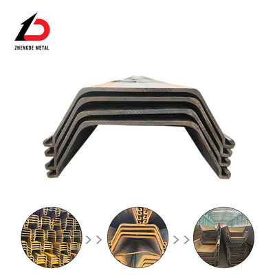 400*170 U Z L Steel Sheet Stack với kích thước tùy chỉnh