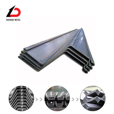 Loại Z đúc nóng tấm piles OEM cho xây dựng cảng và nền tảng sâu