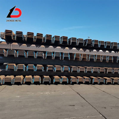 Lớp thép laminated lạnh phần U loại tấm piles hàn dễ dàng