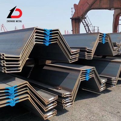 Lọc nóng Sy295 S355 Sy390 Larsen U Z loại kim loại