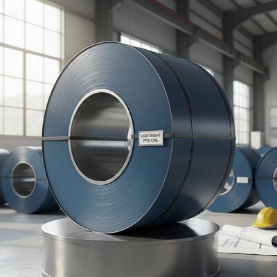 Cuộn tôn mạ kẽm sơn sẵn siêu nhẹ với khả năng chống chịu thời tiết vượt trội, lý tưởng cho các dự án lợp mái và ốp tường công nghiệp