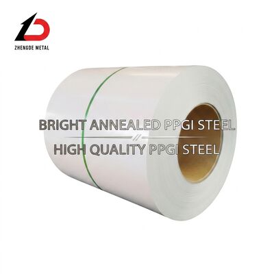 Slip Edge PPGI Steel Coil với lớp kẽm Z40 ~ Z275 và lớp sơn 15-20 Um cho các ứng dụng công nghiệp