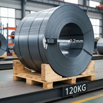 CIF Carbon Steel Coil có độ khoan dung dày cộng hoặc trừ 0,2mm và trọng lượng 120KG lý tưởng cho sản xuất hạng nặng