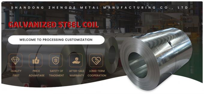 RoHS Cold Rolling Galvanized Steel Coil 0.2-6mm Độ dày ASTM JIS S220gd, S250gd, 0