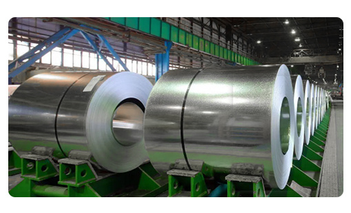 RoHS Cold Rolling Galvanized Steel Coil 0.2-6mm Độ dày ASTM JIS S220gd, S250gd, 3