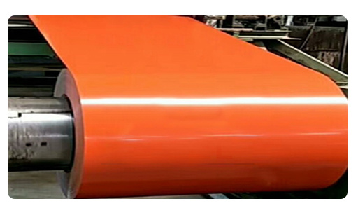 JIS PPGI Vòng thép 20 Gauge 28 Gauge Vòng thép kẽm phủ màu 4