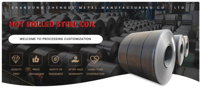 Độ hàn tốt Carbon Steel Coil 0.3mm-3mm A283grc Lăn nóng 0