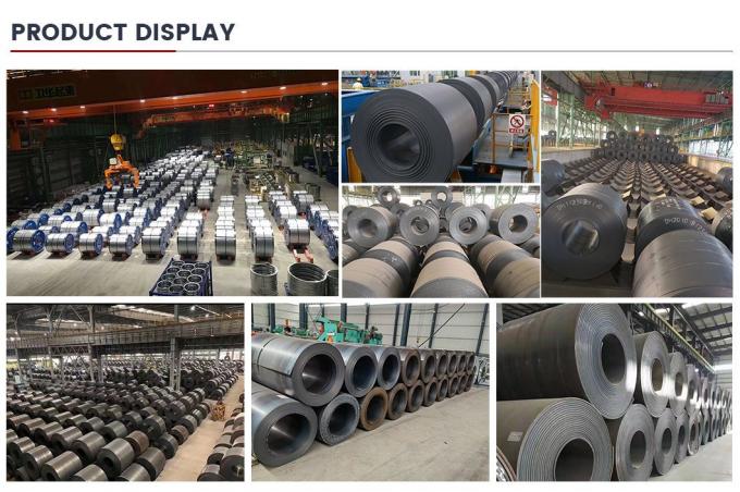 Đường cuộn thép carbon giá thấp ASTM A36 Q235 Q345 Ss400 S335jr S235jr S235j0 Đường cuộn thép cán nóng có chất lượng tốt 8
