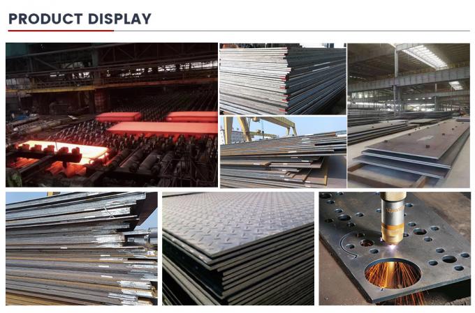 S235j2 Bảng thép hợp kim thấp 6m 12m Cấu trúc 8