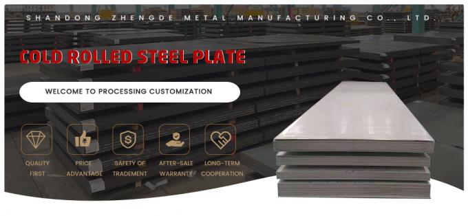                  Hq Dx53D, Dx54D Sghc, Sgch 0.1mm-6mm Galvanized/Roofing/Color Coated/ Copper/Zinc Coated Customized Cold Rolled Steel Plate              0