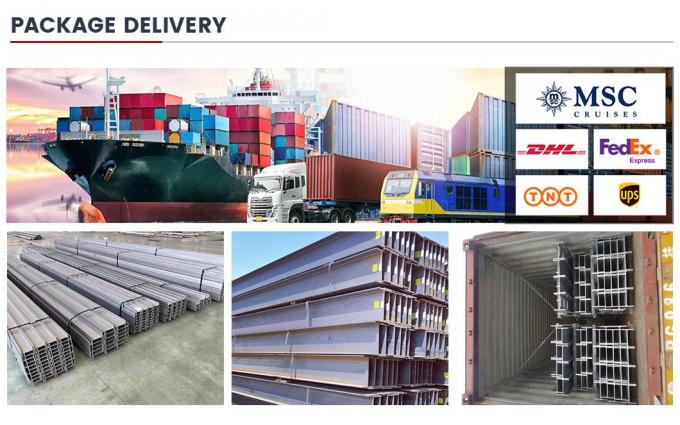 BS tiêu chuẩn thép cấu trúc H Beam hàn dễ dàng thép cán Beam 9