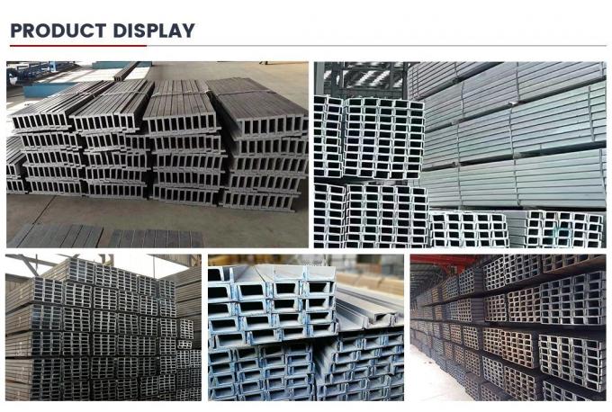 Thép carbon A36 C Channel với giá cạnh tranh 41X41 41 * 21 Hot DIP Galvanized U Channel Steel 7