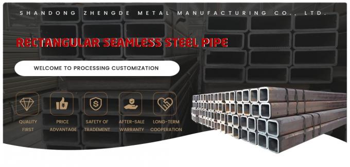 H-Q JIS Ss330, SPHC, Ss400, Spfc, Sphd, Sphe Big Od ống thép hình chữ nhật không may với nhà máy chuyên nghiệp và giá cả thuận lợi 0