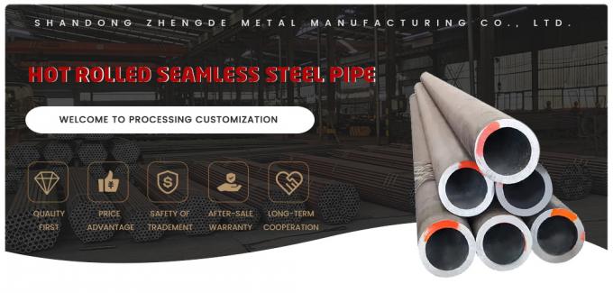 Nhà cung cấp đáng tin cậy Mức 50 Spfc 590 S3550 Q345c Sắt carbon ống thép liền mạch cán nóng ở giá cổ phiếu 0