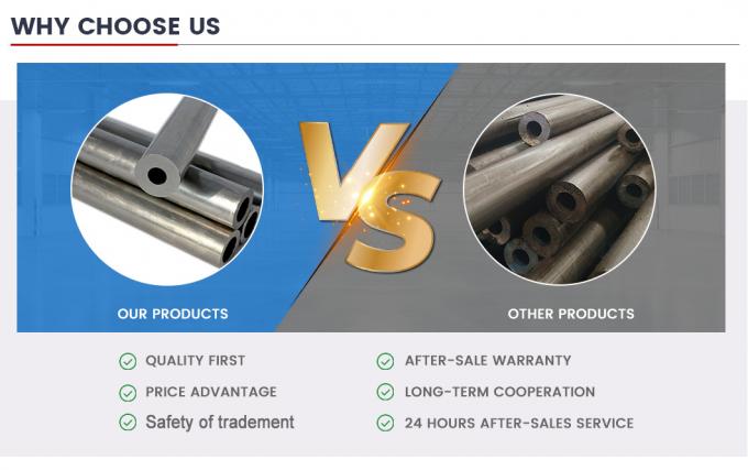 Đường ống không may bằng thép hợp kim chính xác được cán lạnh 4130 4140 30crm với dầu mỏ 10
