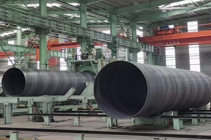 Kỹ thuật xây dựng lĩnh vực thép cấu trúc carbon 8-100mm kích thước tùy chỉnh 45# ống hàn 4
